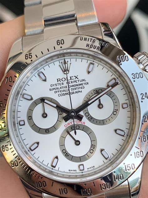 rolex daytona stainless steel for sale